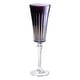 preview thumbnail 3 of 2, Majestic Gifts European Glass Champagne Flute-Amethyst- Set/6-7 Oz.