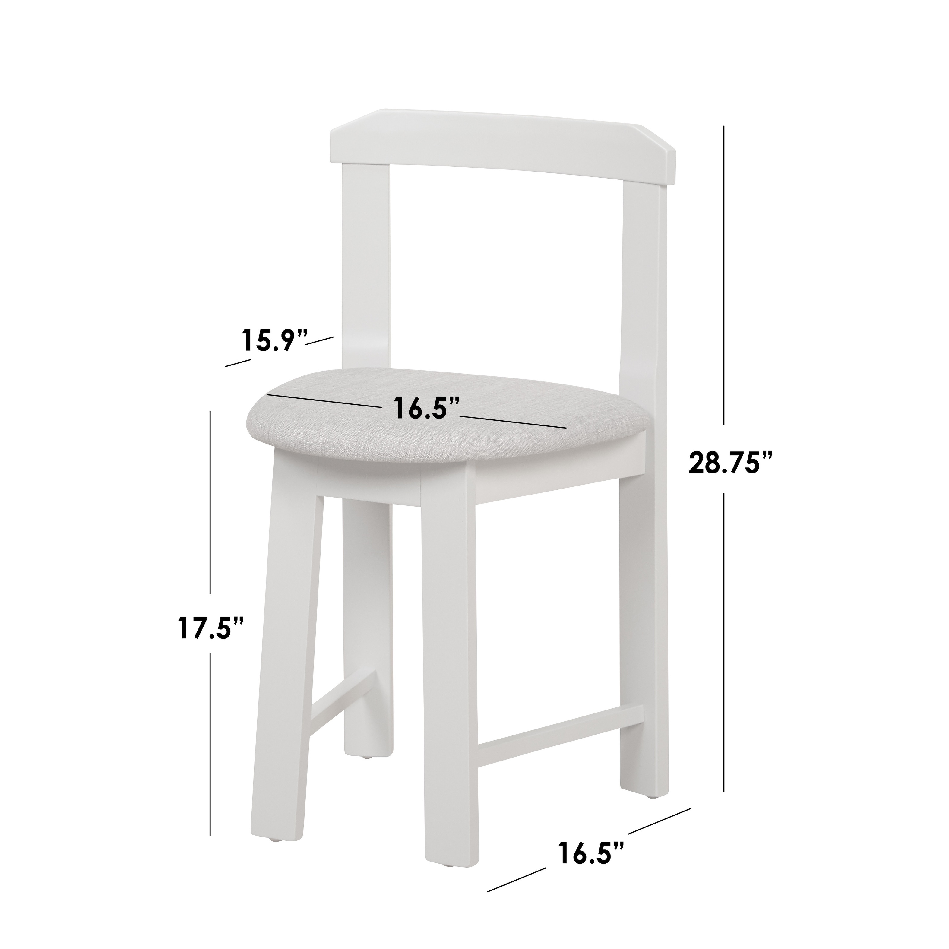 Harrisburg Tobey 5-Piece Round Dining Set for Small Spaces