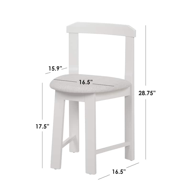 Harrisburg Tobey 5-piece Compact Round Dining Set