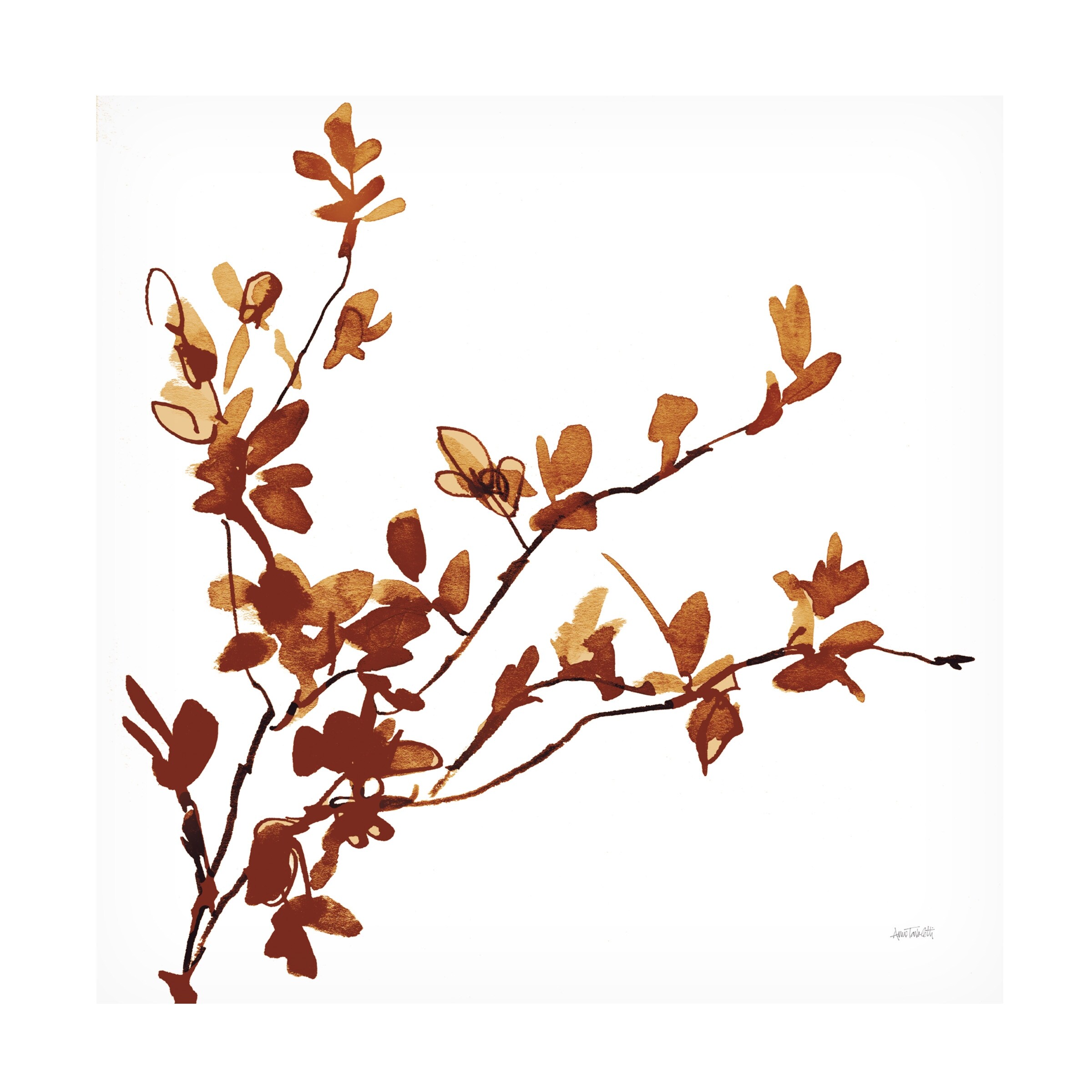 Anne Tavoletti 'Colors of the Fall IX' Canvas Art
