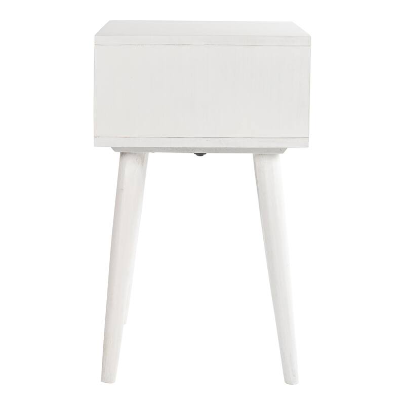 Glenda Solid Wood One-Drawer Nightstand