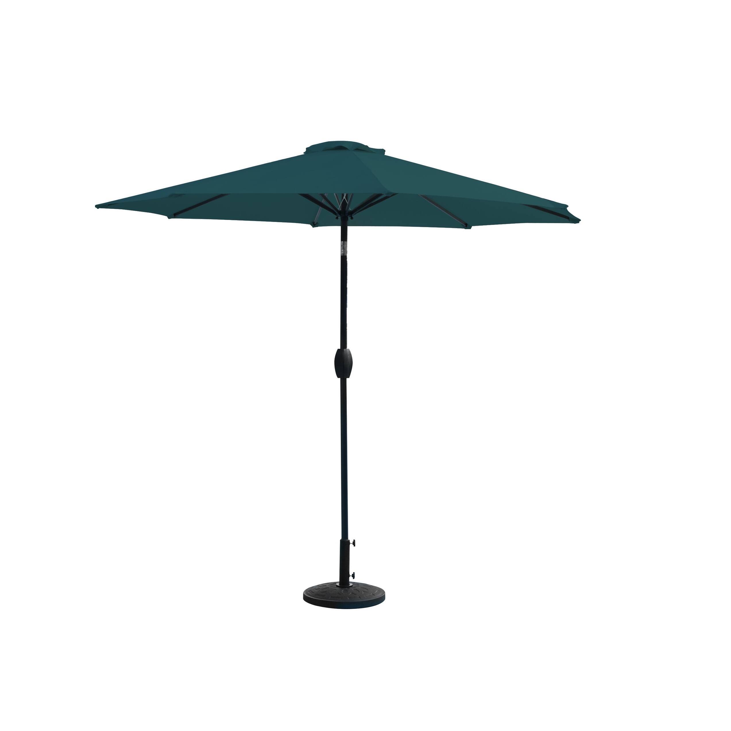 amada 9 ft aluminum patio umbrella with tilt & crank Sunnydaze Outdoor Crank, Navy Blue, 9ft Simple assembly without tools and a fast installation process make it convenient for you to enjoy the summer Amada 9 FT Patio Umbrella
