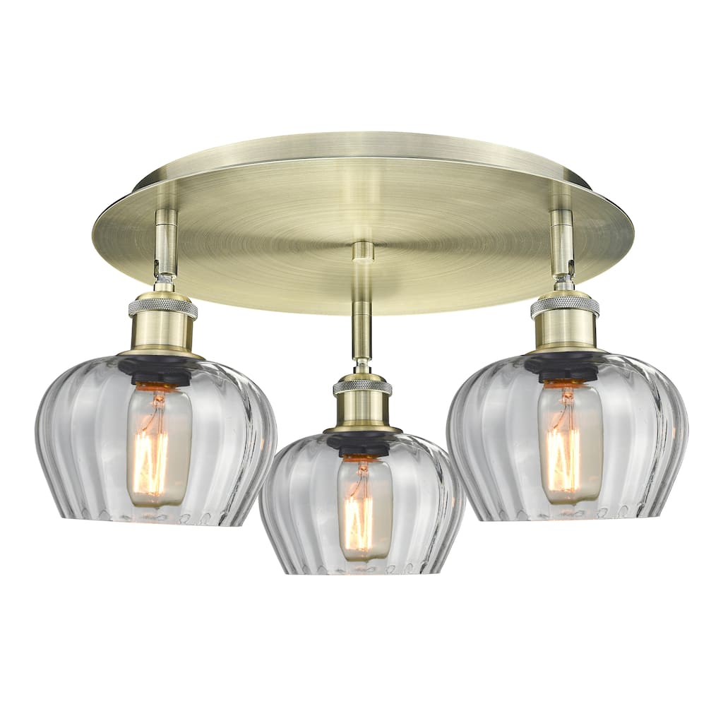 Innovations Lighting Fenton - 3 Light 18" Flush Mount