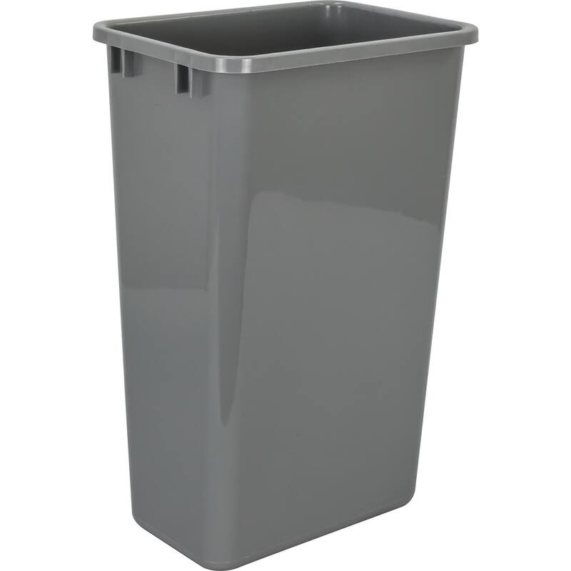 Hardware Resources 21" Top Mount Double Bin Pull Out Trash Can with