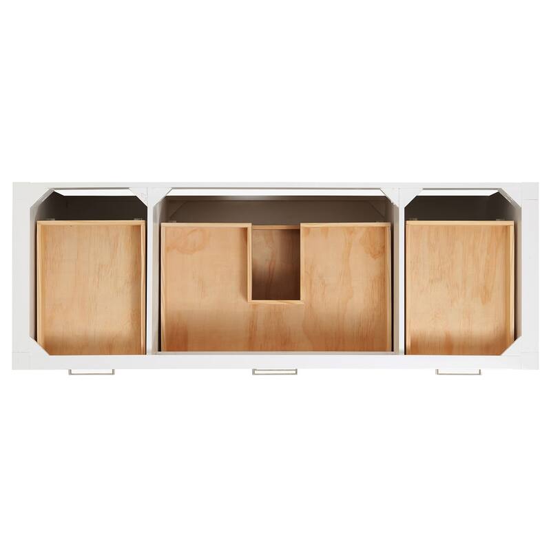 Ariel H060SCQRVO Bristol 60" Free Standing Single Basin Vanity Set