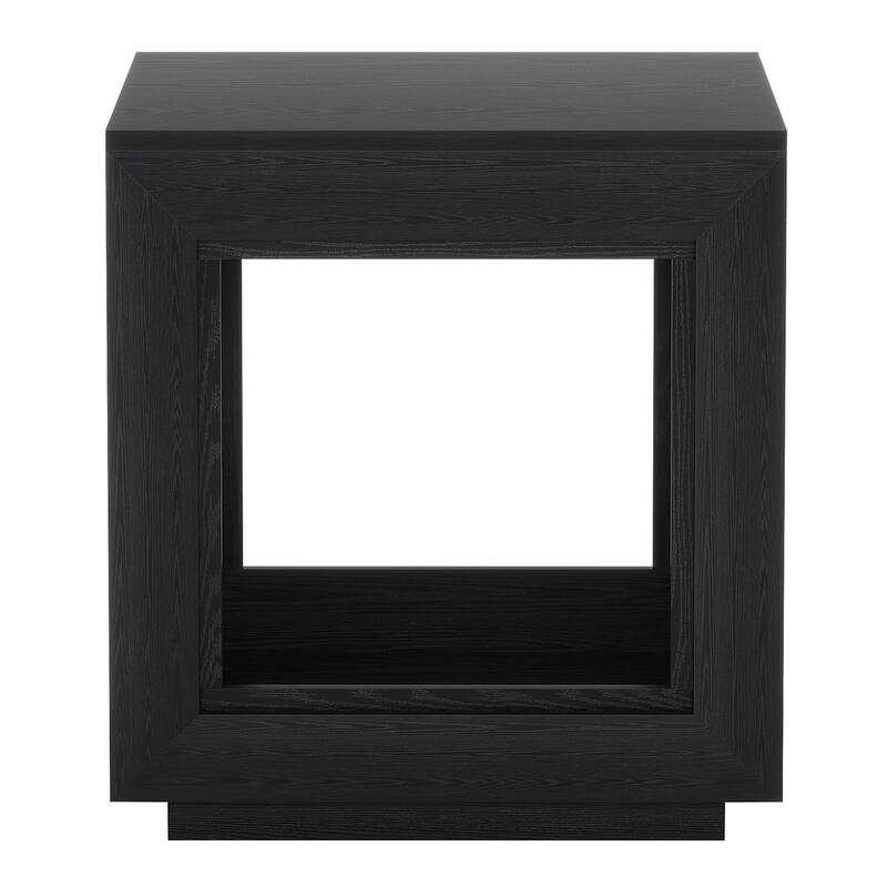 End Table, Side Table with Storage Shelf, Nightstand Bedside Table for Bedroom, Living Room, Entryway