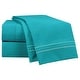 preview thumbnail 12 of 12, Clara Clark Bright Bed Sheet Set Teal - Full