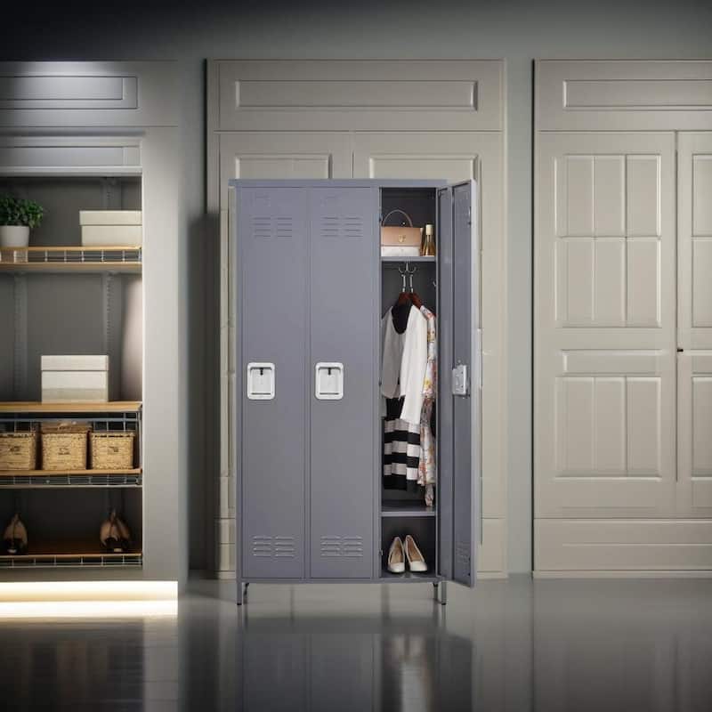 72"H Metal Lockers With Lock for Employees