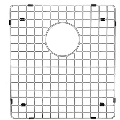 Karran USA GR-6015 15-1/4" L x 17" W Stainless Steel Basin Rack with - Stainless Steel