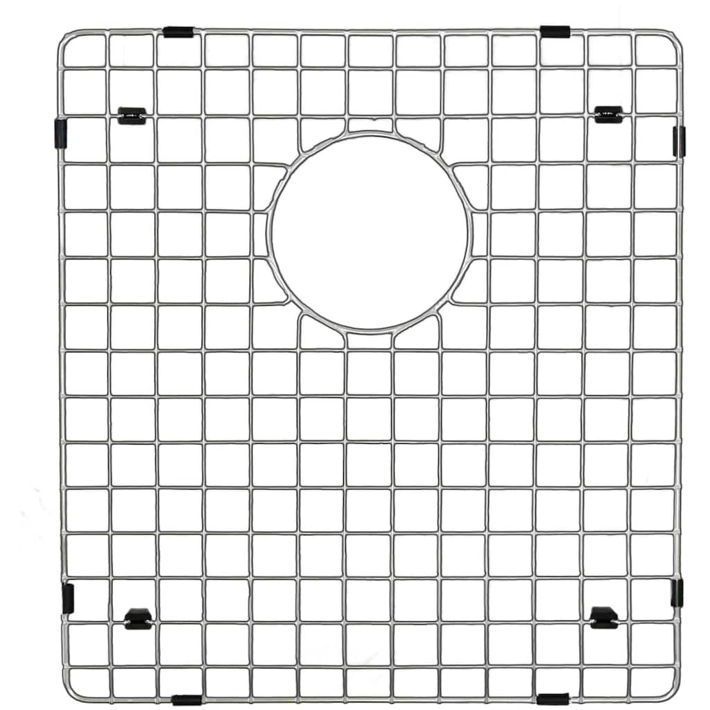 Karran USA GR-6015 15-1/4" L x 17" W Stainless Steel Basin Rack with - Stainless Steel