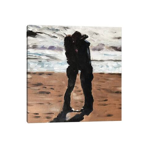 iCanvas "Love On The Beach" by James Coates Canvas Print