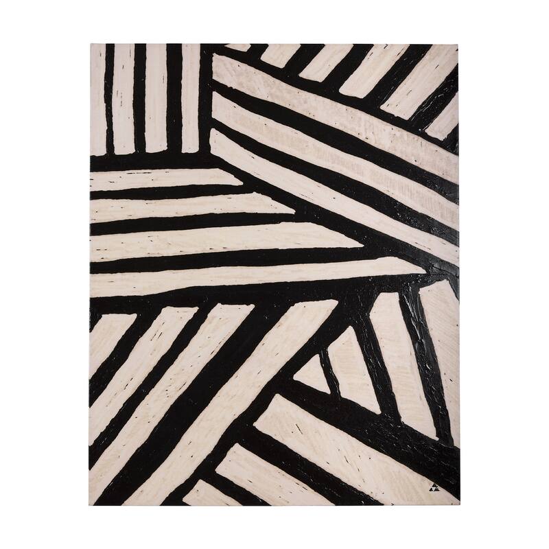 Clay Pattern I (40 x 50) Canvas Art Print - Large