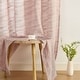 preview thumbnail 62 of 62, HLC.me Madison Faux Linen Textured Sheer Privacy Sun Light Filtering Window Grommet Thick Curtains Panels, Set of 2