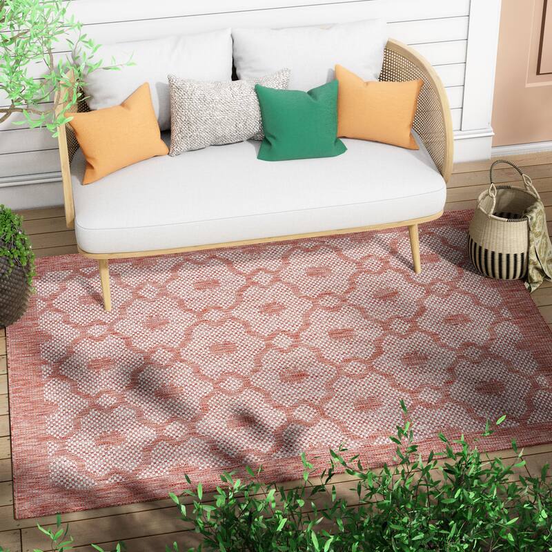 Well Woven Medusa Sol Indoor Outdoor Area Rug