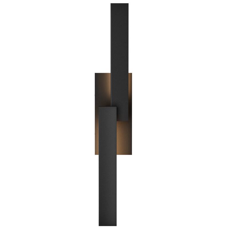 Matte Black Iron Integrated LED Outdoor/Indoor Wall Sconce - 23.6"