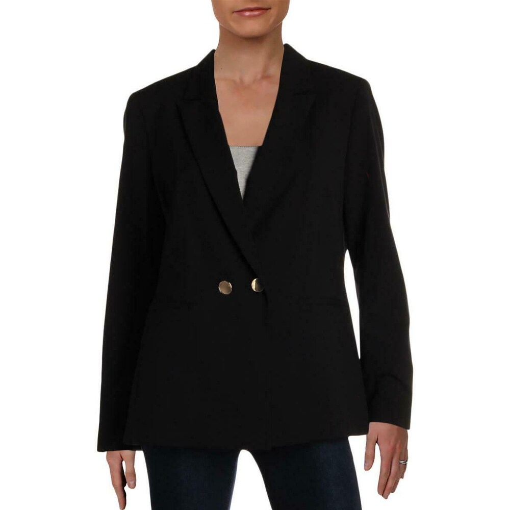 macys womens black suits
