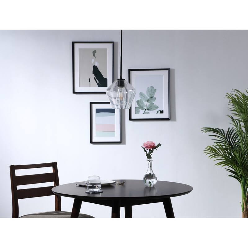 Gerald 1-Light Glass Pendant
