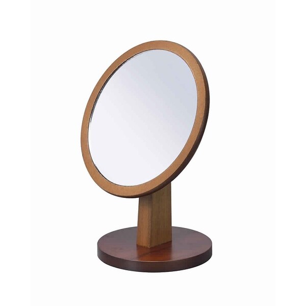 Pedestal magnifying mirror sales