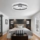 preview thumbnail 12 of 118, 20"/24"/72" Oaks Aura Cotti Low Profile Dimmable Smart Ceiling Fan with Lights 6-Speed Flush Mount Modern Remote