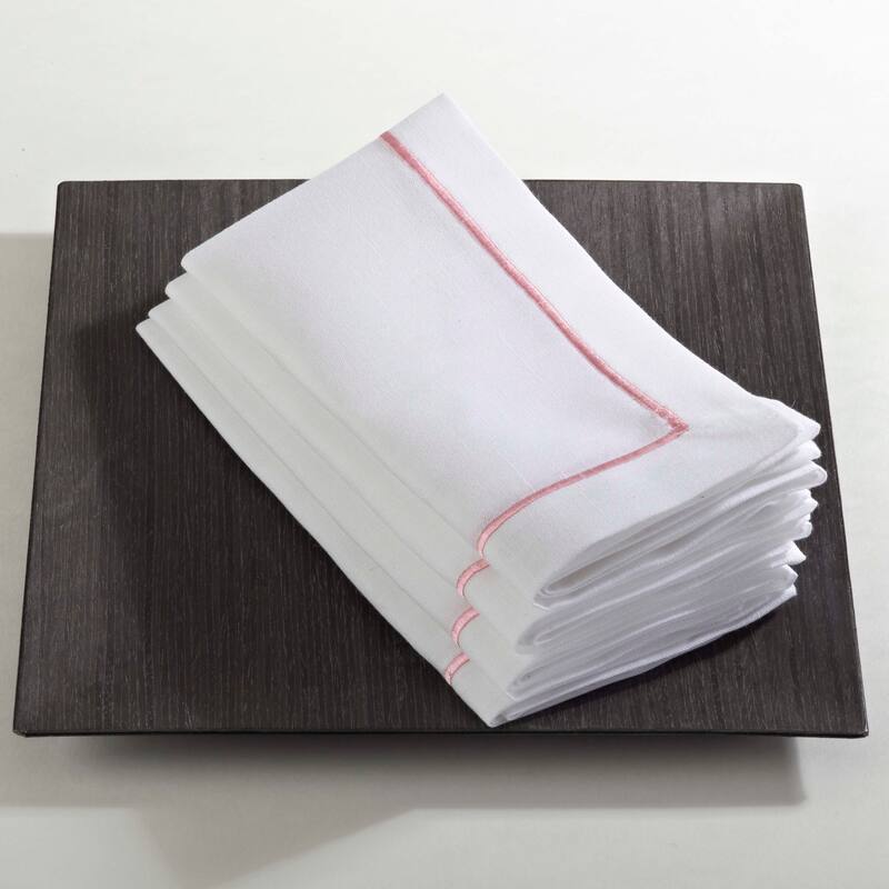 Embroidered Line Design Napkin (Set of 4)