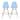 Set of 2 Modern 28" Color Seat Height DSW Molded Armless Plastic Counter Bar Stool Natural Wood Eiffel Dowel Legs Kitchen