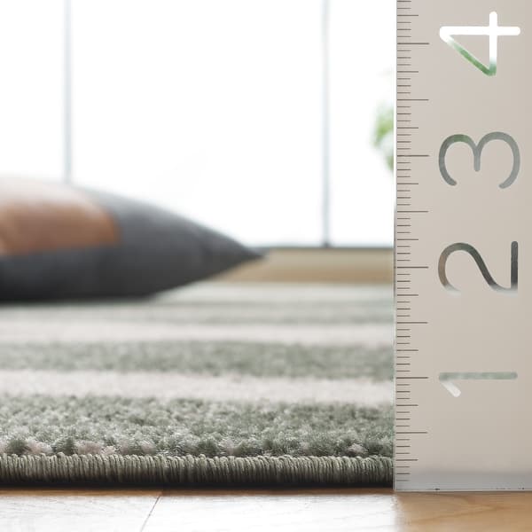 dimension image slide 6 of 8, SAFAVIEH Adirondack Lelia Modern Abstract Distressed Rug