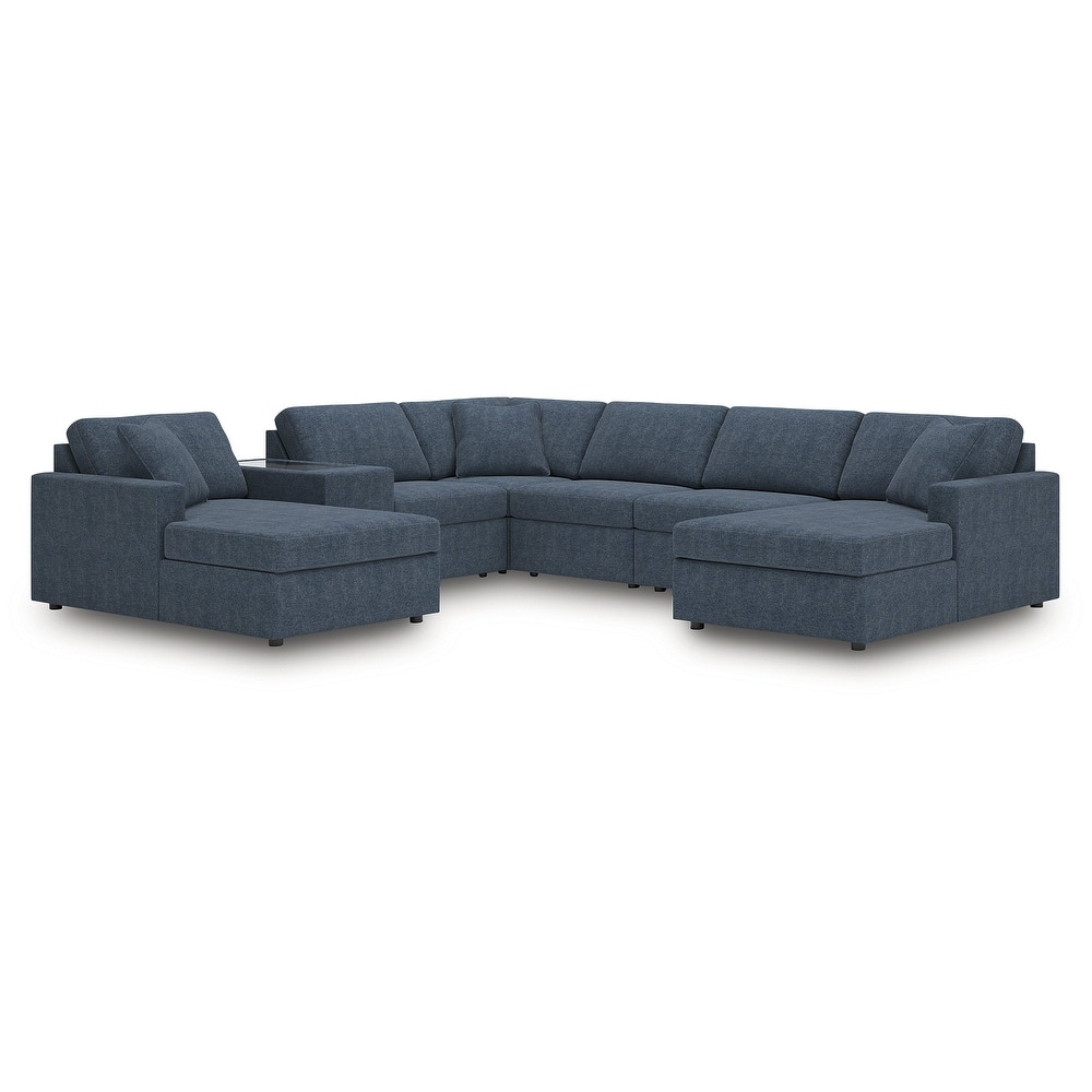 Signature Design by Ashley Modmax 7-Piece Sectional - 140" W x 125" D x 36" H
