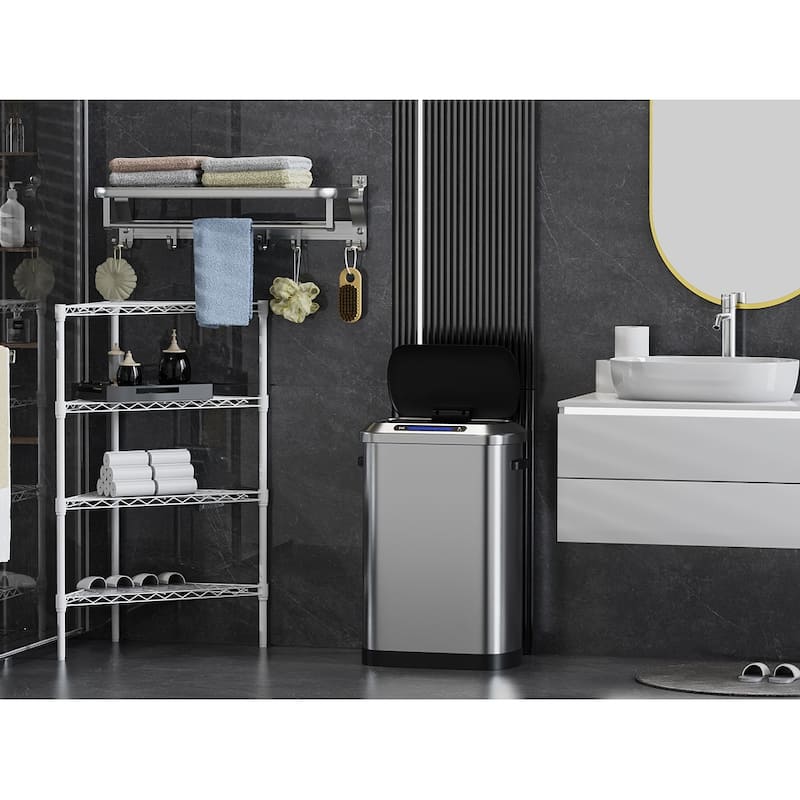50L Smart automatic Trash Cans - Full Intelligent Sensor