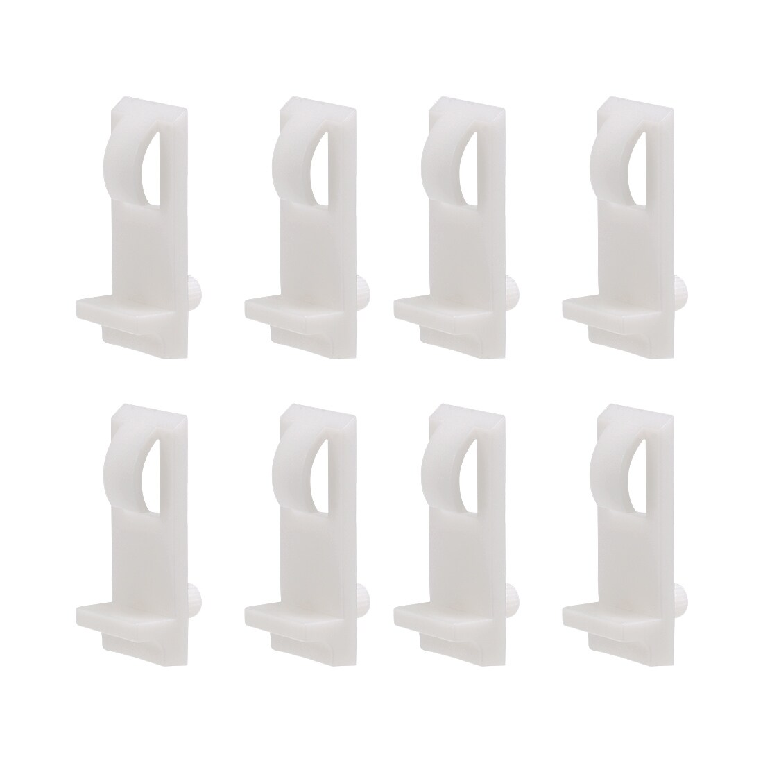 Plastic Shelf Support Pegs,5mm Shelf -Locking,Shelf Bracket Peg,White,20pcs  - White - 5 x 7mm,20pcs - Bed Bath \u0026 Beyond - 35772472, image size:1100x1100