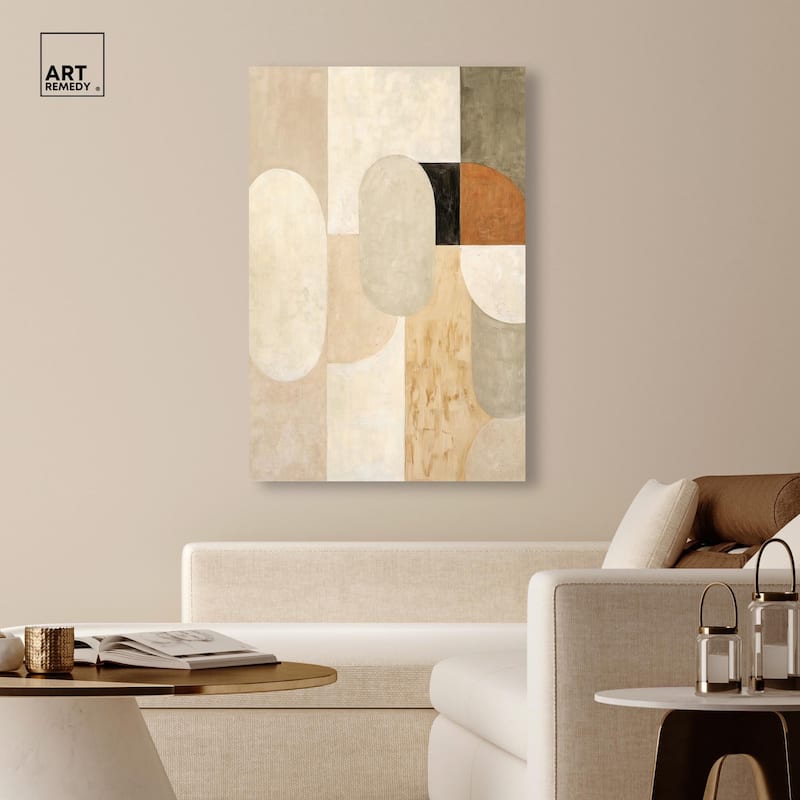 Overlapping Planes II Canvas by Art Remedy, Gallery Wrapped
