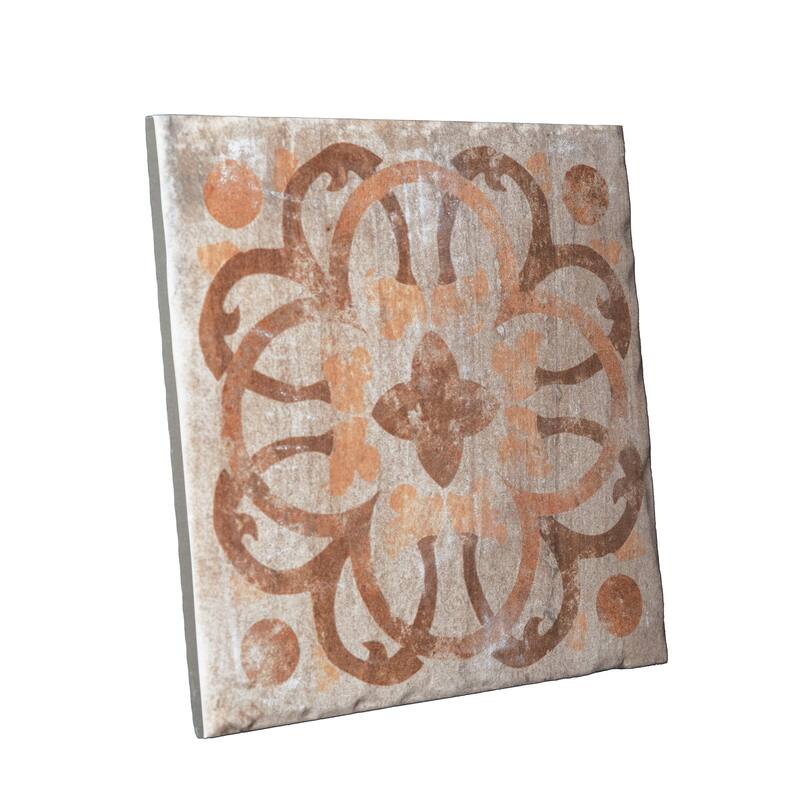 Merola Tile Americana Melrose 8-3/4" x 8-3/4" Porcelain Floor and Wall Tile