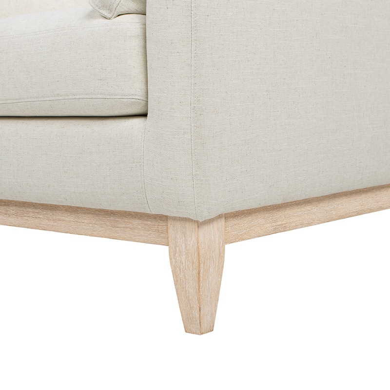 Pasadena 36" Wide Modern Farmhouse Velvet Accent Arm Chair