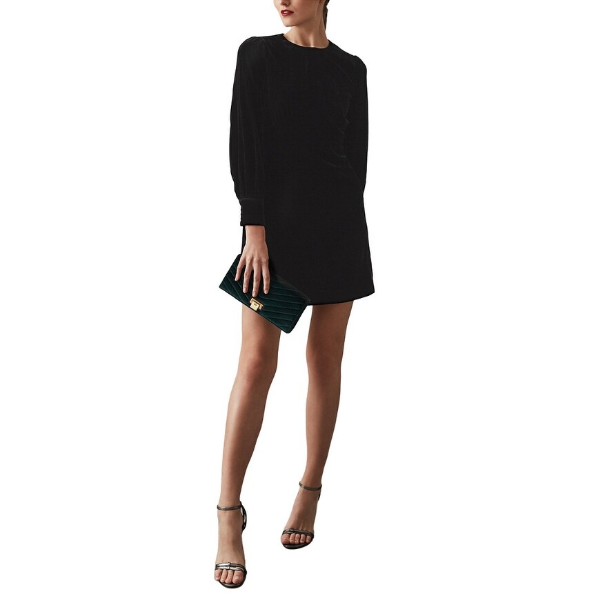 reiss velvet dress