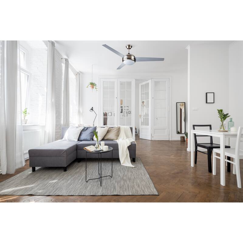 Design House Treviento LED 52-inch Contemporary Indoor Ceiling Fan with LED Light Kit