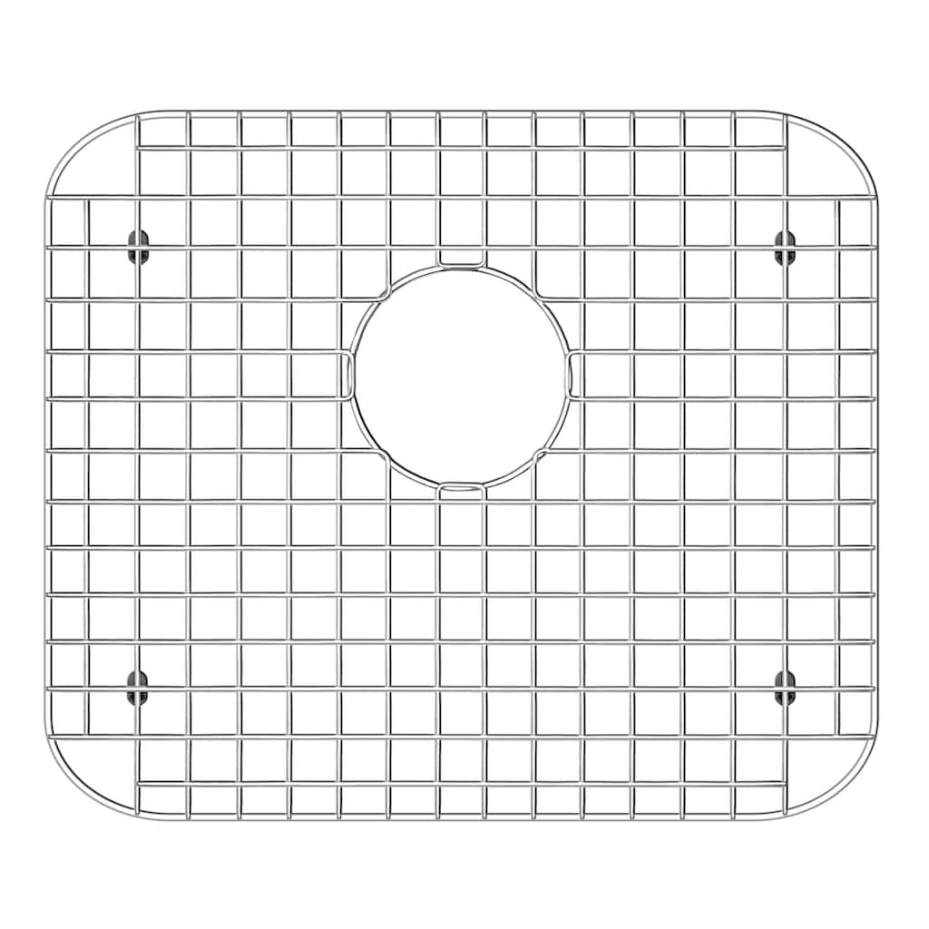 Whitehaus Matching Grid for Large Bowl of Model WHNDBU3318 - Stainless Steel