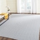 preview thumbnail 7 of 82, SAFAVIEH Handmade Flatweave Montauk Everly Casual Cotton Rug 5' x 7' - Ivory/Light Blue