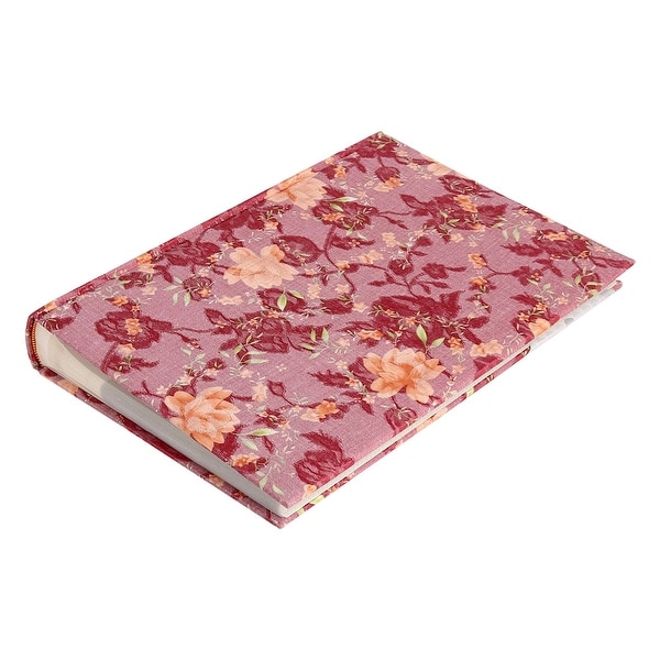 Household PVC Paper Pocket Memo Memory Photo Album Funchsia 6inches