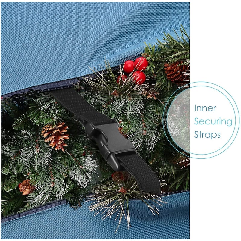 Empyrean Waterproof Christmas Tree Storage Bag for Holiday - Artificial Christmas Tree Box with Handles & Sleek Dual Zipper