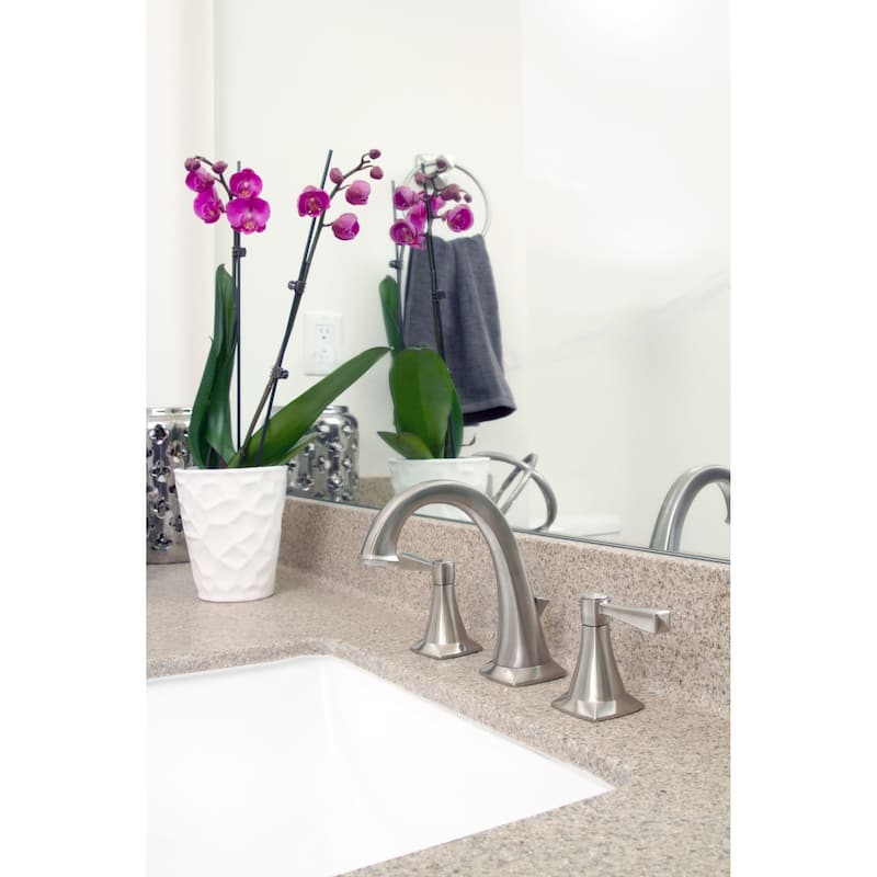 Design House Perth 1.2 GPM Widespread Bathroom Faucet - Includes Metal