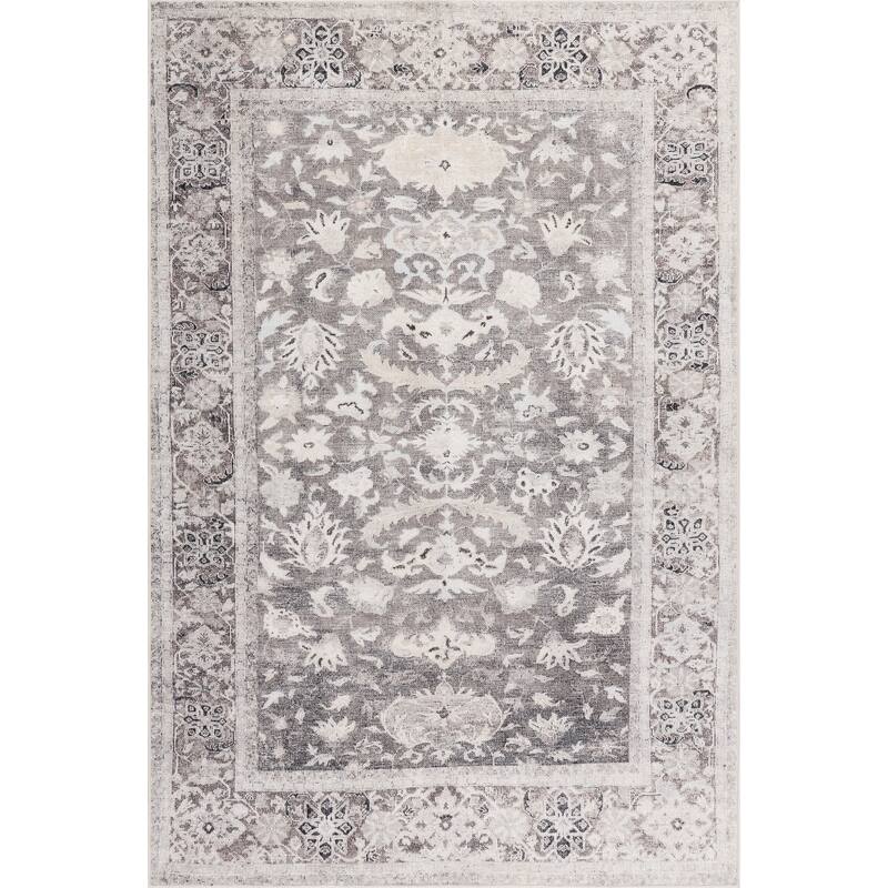 Nuloom Florrie Medallion Machine Washable Area Rug