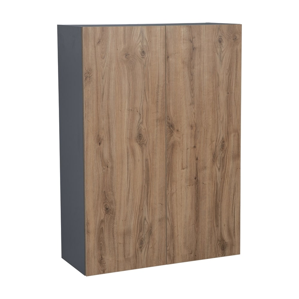36" x 42" Wall Cabinet-Double Door-Grey - 36 x 42 x 12