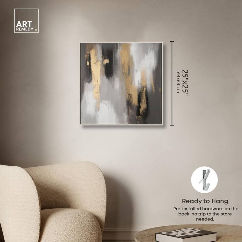 Gleaming Abyss I Canvas by Art Remedy