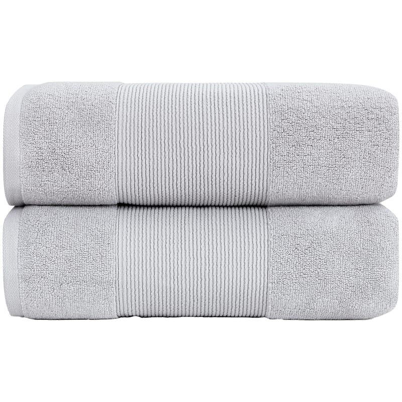 Modern Threads Air Cloud 2-Pack Oversized Bath Sheet Set