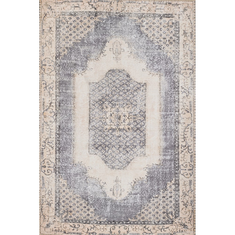 Momeni Afshar Polyester Medallion Area Rug