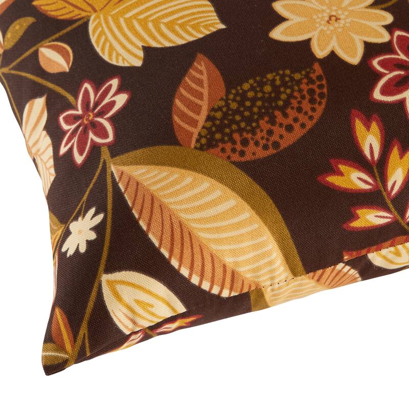 Rectangular Outdoor 12-inch x 19-inch Timberland Floral Accent Pillows (Set of 2)