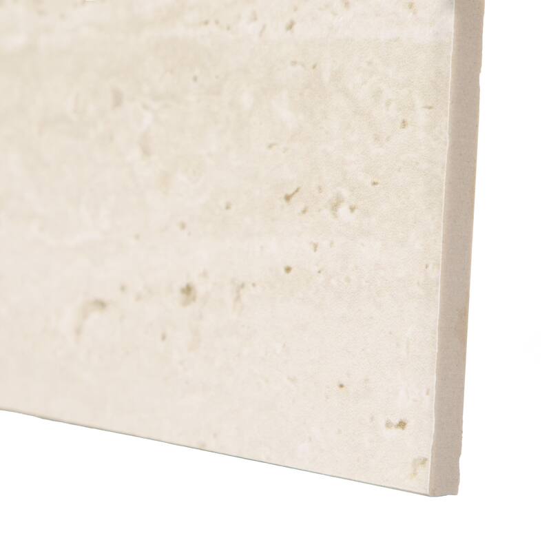 Merola Tile Fusione Travertino Navona 23-1/2" x 23-1/2" Porcelain Floor and Wall Tile