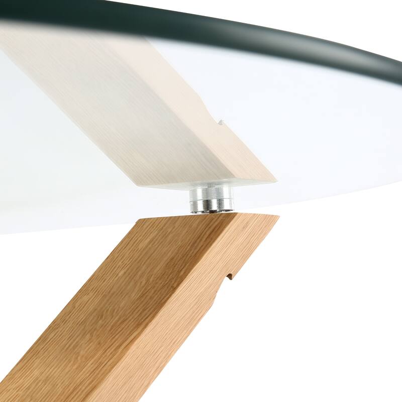 Poly and Bark Kennedy 37.4 inch Round Dining Table