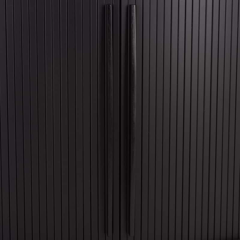 SAFAVIEH Home Sabby Tambour Door Compact Sideboard/TV Stand - 39"W x 20"D x 32"H