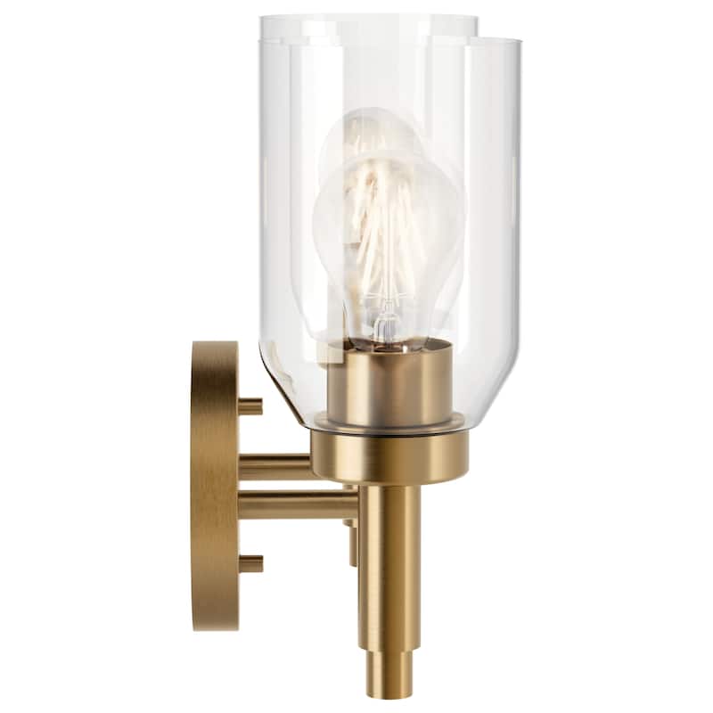 Kichler Lighting Madden Bathroom Vanity Light with Clear Glass