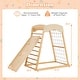 preview thumbnail 6 of 19, Costway 6-in-1 Wood Jungle Gym Montessori Climbing Play Set with - See Details